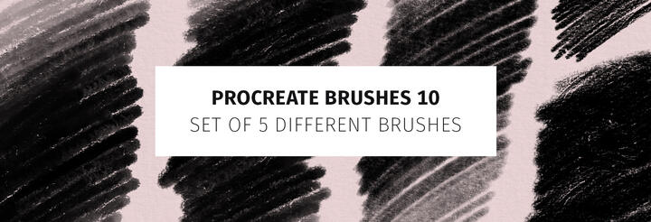 Procreate Brush Set 10 on Ko-Fi