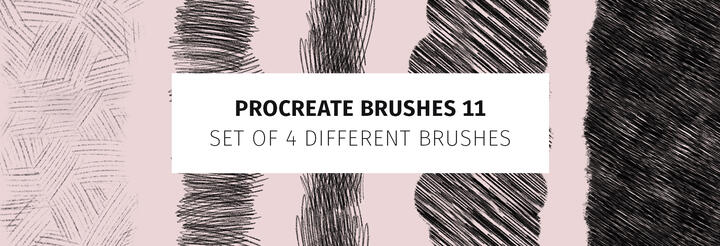 Procreate Brush Set 11 on Ko-Fi