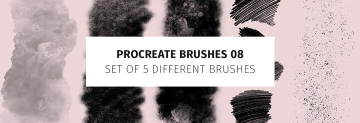 Procreate Brush Set 08 on Ko-Fi